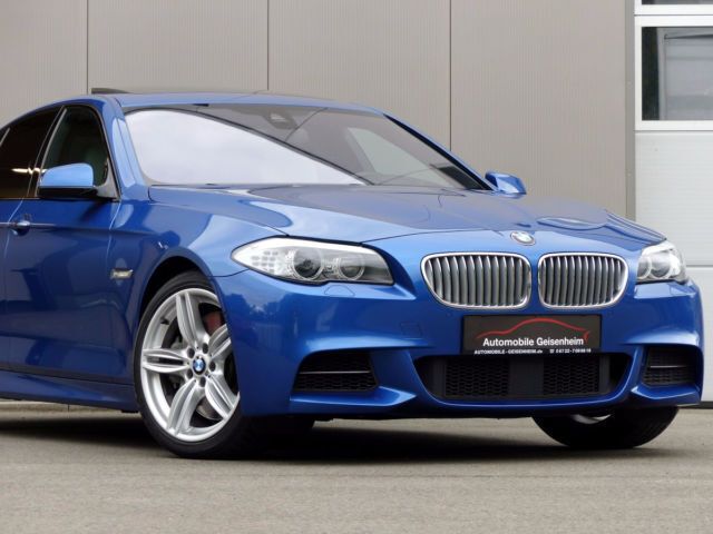 Blau Gebraucht 2012 BMW M550 Comfort Edition Limousine | 46.800 € - Bild 1/4