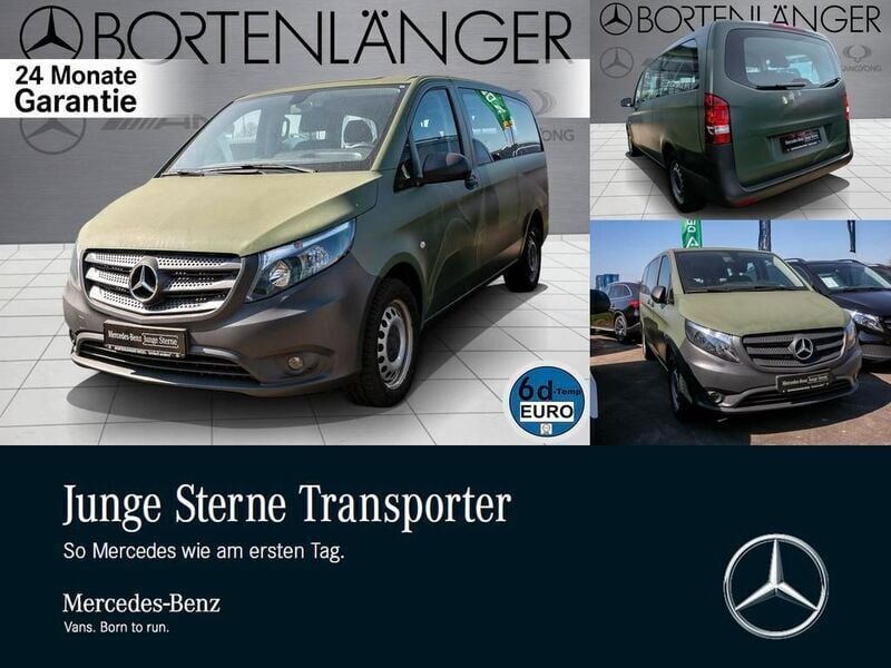 Grün Gebraucht 2019 Mercedes Vito Van / Kleinbus | 29.998 € (Fairer Preis) - Bild 1/4