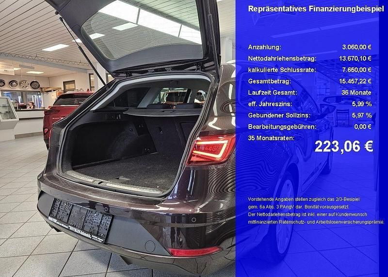 Gebraucht Seat Leon FR 150 PS (110 kW) 2018 Bohemelilamet. (metallic) Kombi