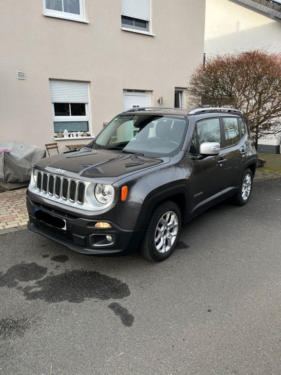 Grau Gebraucht 2017 Jeep Renegade Limited SUV | 11.499 € (Fairer Preis) - Bild 1/4
