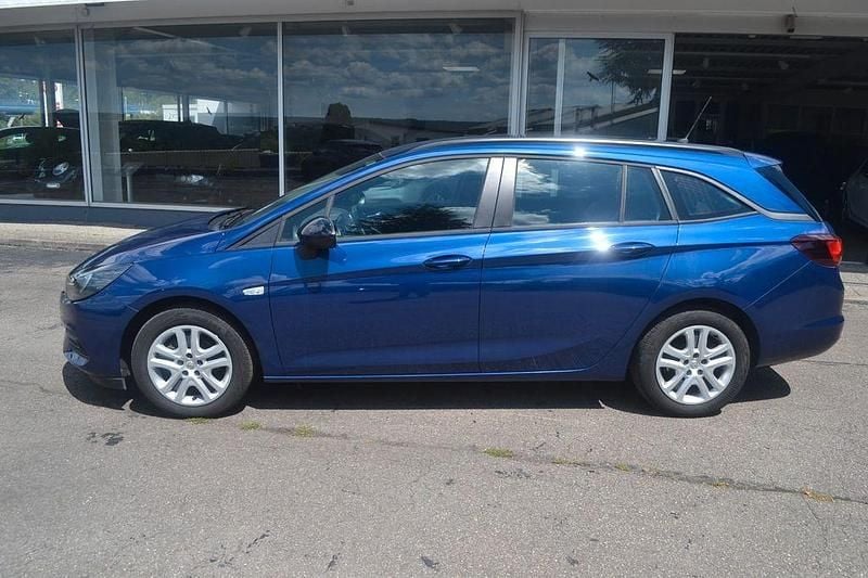 Blau Gebraucht 2021 Opel Astra Edition Kombi | 12.690 € (Guter Preis) - Bild 1/4