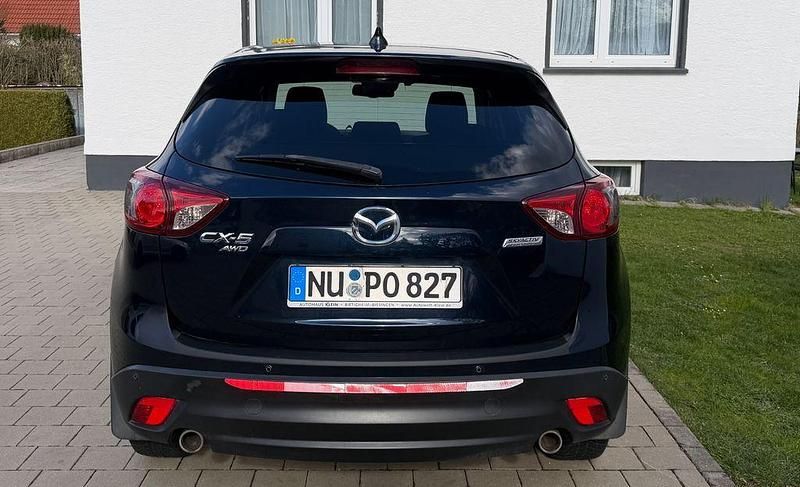 Gebraucht Mazda CX-5 Exclusive-Line 150 PS (110 kW) 2015 Blau SUV
