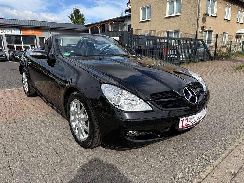Gebraucht Mercedes SLK200 163 PS (119 kW) 2006 Schwarz Cabrio