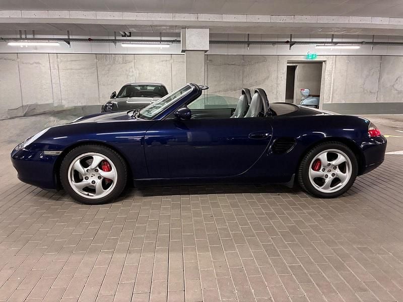 Gebraucht Porsche Boxster S 252 PS (185 kW) 2001 Blau Cabrio
