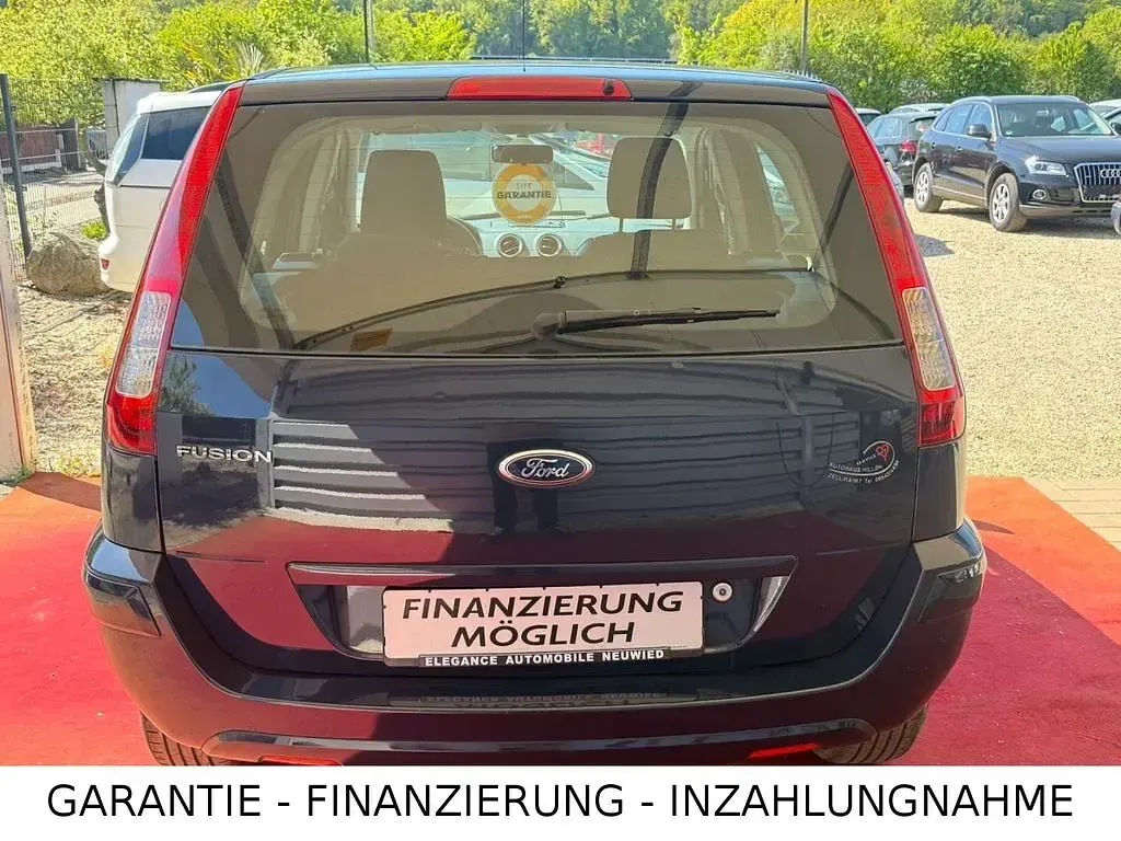 Gebraucht Ford Fusion Style 75 PS (55 kW) 2009 Blazer blue Kleinwagen