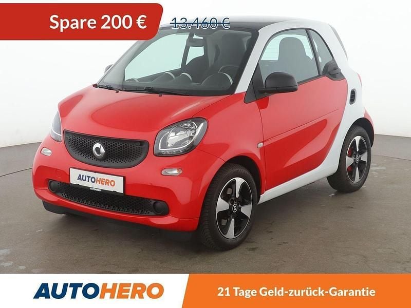 Rot Gebraucht 2019 Smart ForTwo Coupé Kleinwagen | 13.260 € (Guter Preis) - Bild 1/3