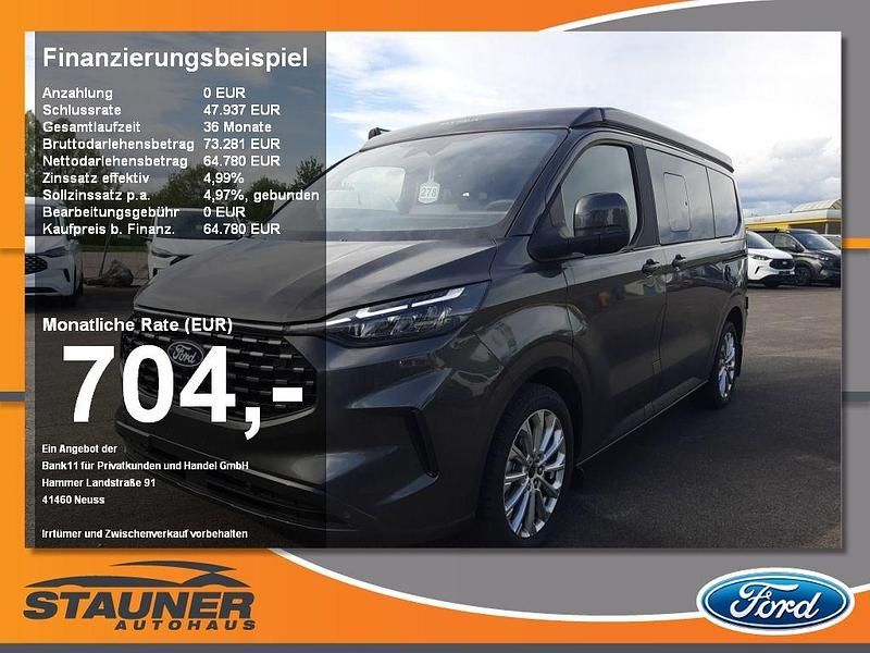 Magneticgrau Neu 2025 Ford Tourneo Custom Nugget Van | 64.780 € (Fairer Preis) - Bild 1/4
