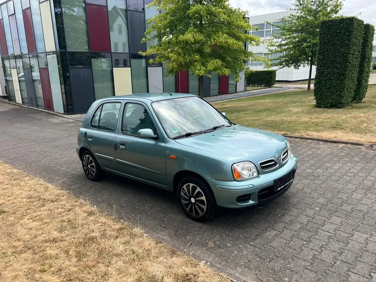 Gebraucht Nissan Micra 60 PS (44 kW) 2002 Blau Kleinwagen
