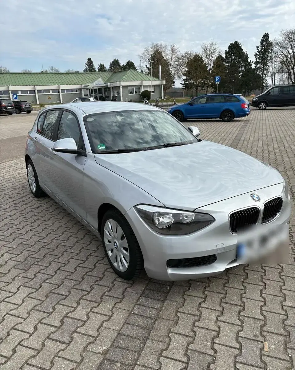 Brugt BMW 116 136 HK (100 kW) 2014 Sølv Hatchback