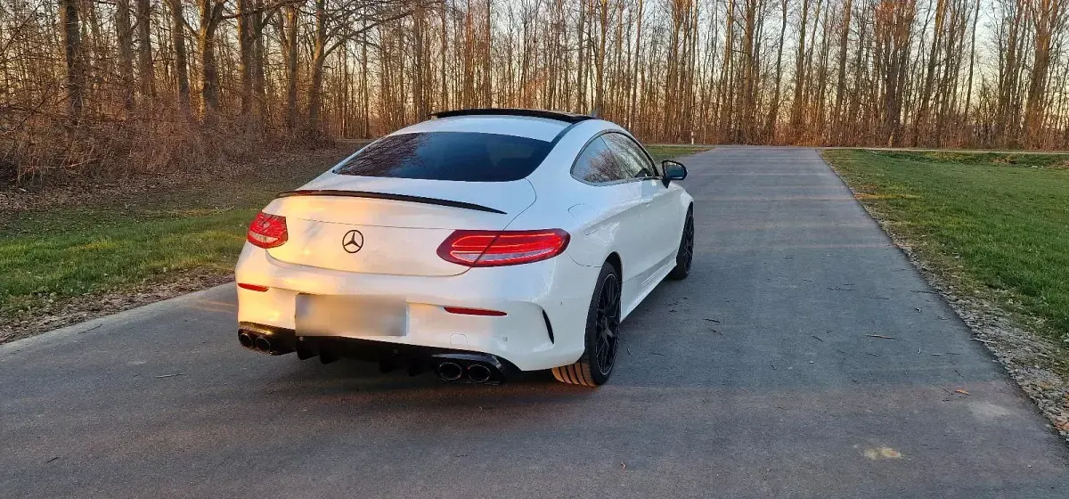 Gebraucht Mercedes C400 AMG 333 PS (244 kW) 2017 Weiß Coupé