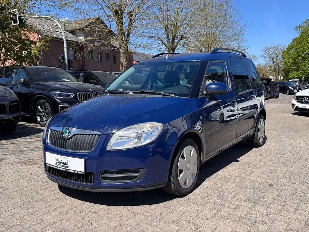 Gebraucht Skoda Roomster Plus Edition 69 PS (50 kW) 2009 Blau Van / Kleinbus