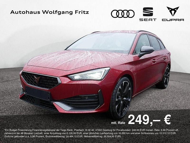 Rot Gebraucht 2023 Cupra Leon VZ Limousine | 25.630 € (Fairer Preis) - Bild 1/4