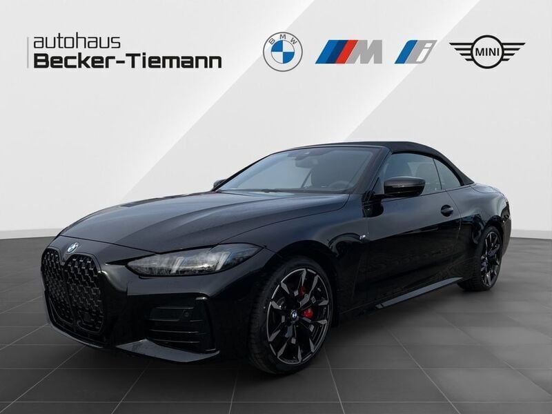 Schwarz Gebraucht 2024 BMW 420 M Sport Cabrio | 59.995 € - Bild 1/4