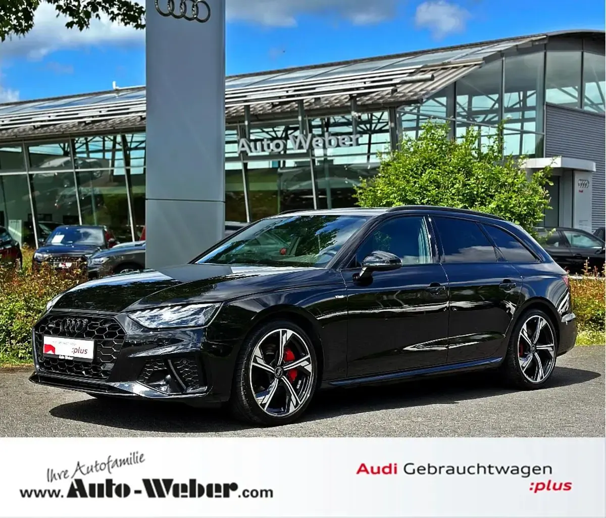 Gebraucht Audi A4 S-Line 265 PS (194 kW) 2025 Mythosschwarz metallic Limousine