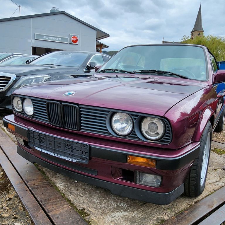 Gebraucht BMW 318 Cabriolet 113 PS (83 kW) 1993 Violett Cabrio