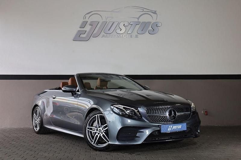 Grau Gebraucht 2018 Mercedes E400 Cabrio | 36.900 € - Bild 1/4