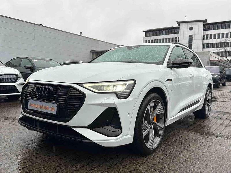 Gebraucht Audi e-tron Black Edition 230 kW (313 PS) 2022 Gletscherweiß metallic SUV