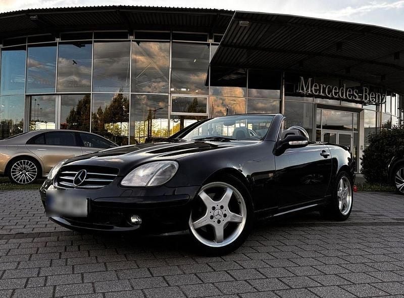 Schwarz Gebraucht 2000 Mercedes SLK320 Cabrio | 3.000 € (Superpreis) - Bild 1/4