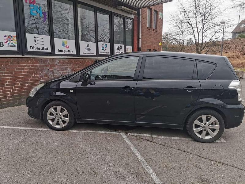 Gebraucht Toyota Corolla Verso Executive 136 PS (100 kW) 2006 Schwarz Van / Kleinbus