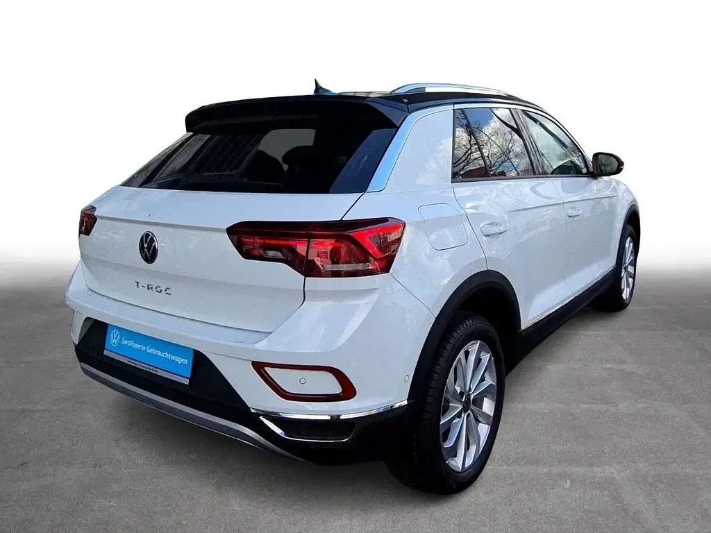 Gebraucht VW T-Roc Style 150 PS (110 kW) 2025 Pure white schwarz SUV