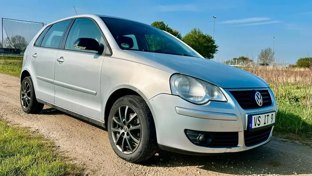 Gebraucht VW Polo 70 PS (51 kW) 2008 Silber Kleinwagen