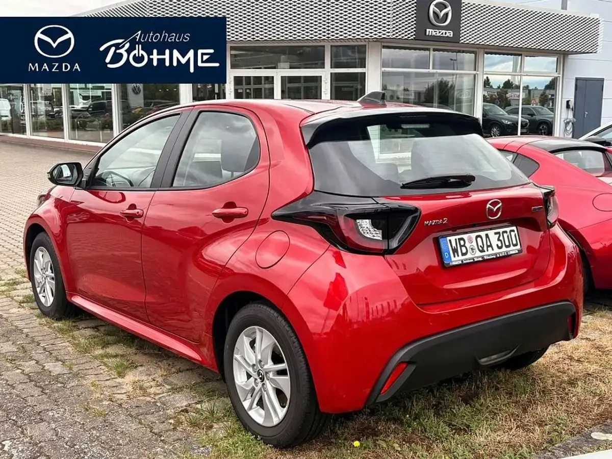 Neu Mazda 2 Center-Line 116 PS (85 kW) 2025 Formal red Kleinwagen