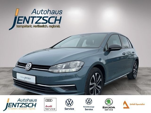 Blau Gebraucht 2019 VW Golf VII IQ Drive Limousine | 16.790 € (Fairer Preis) - Bild 1/4