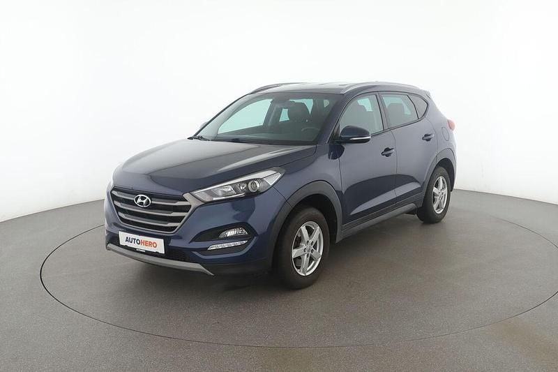 Blau Gebraucht 2018 Hyundai Tucson Classic SUV | 15.050 € (Superpreis) - Bild 1/3