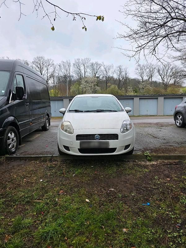 Gebraucht Fiat Punto 2009 Weiß Kleinwagen