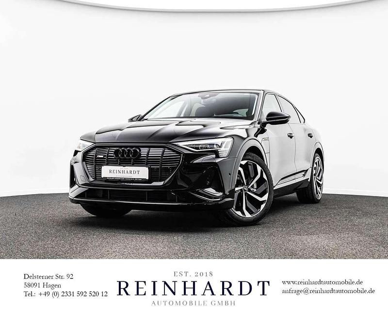 Brillantschwarz Gebraucht 2022 Audi e-tron Sportback S-Line SUV | 32.935 € (Superpreis) - Bild 1/1