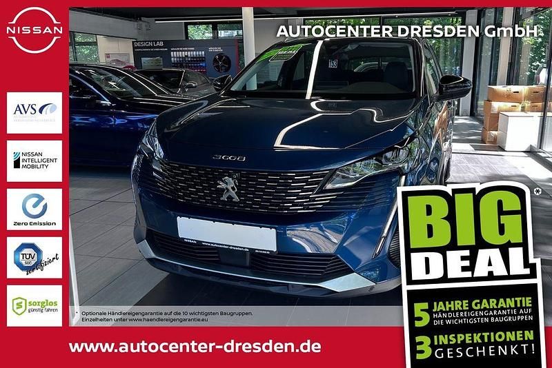 Blau Gebraucht 2021 Peugeot 3008 Allure SUV | 19.890 € (Fairer Preis) - Bild 1/4