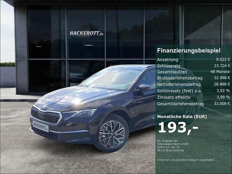 Neu Skoda Octavia Selection 150 PS (110 kW) 2025 Schwarz Kombi