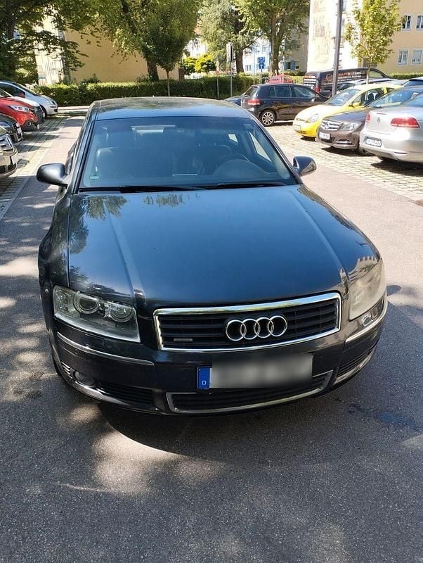Schwarz Gebraucht 2005 Audi A8L Limousine | 3.480 € (Fairer Preis) - Bild 1/4