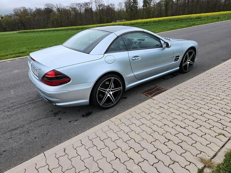 Gebraucht Mercedes SL55 AMG AMG 500 PS (367 kW) 2003 Silber Cabrio