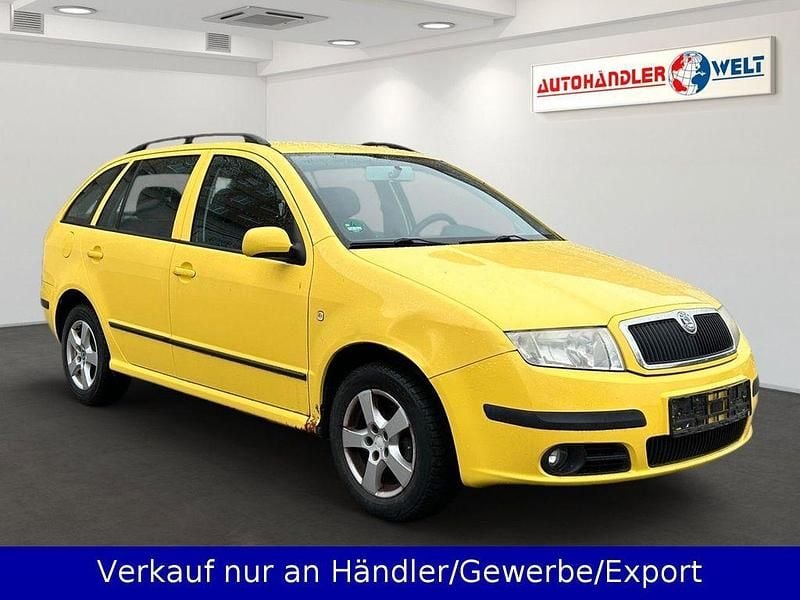 Gebraucht Skoda Fabia 80 PS (58 kW) 2006 Gelb Kombi