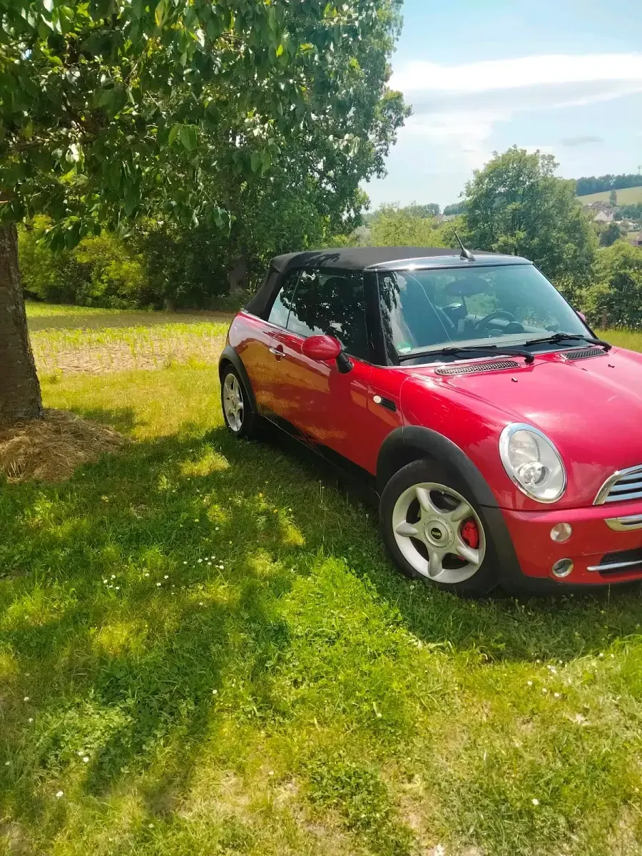 Gebraucht Mini Cooper Cabriolet 116 PS (85 kW) 2007 Rot Cabrio