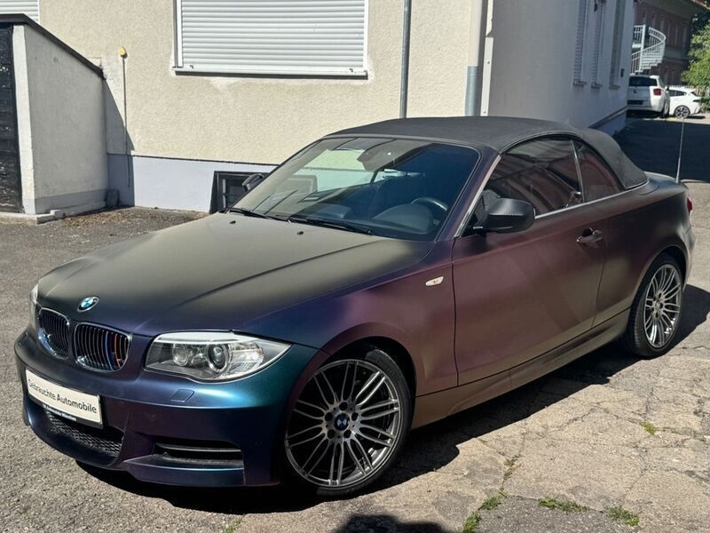 Blau Gebraucht 2012 BMW 135 Cabriolet M Sport Cabrio | 16.990 € (Guter Preis) - Bild 1/4