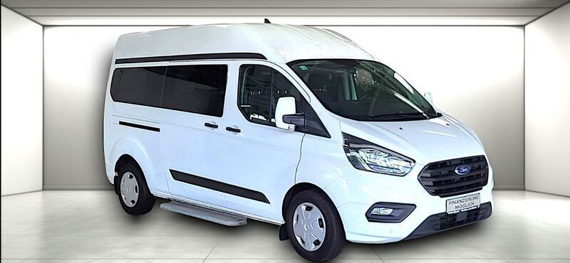 Frostweiß Gebraucht 2020 Ford Transit Kombi | 28.972 € - Bild 1/4