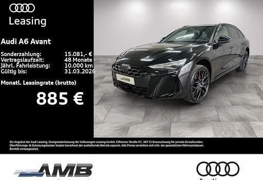 Neu Audi A6 Ambiente 367 PS (269 kW) 2025 Schwarz Kombi