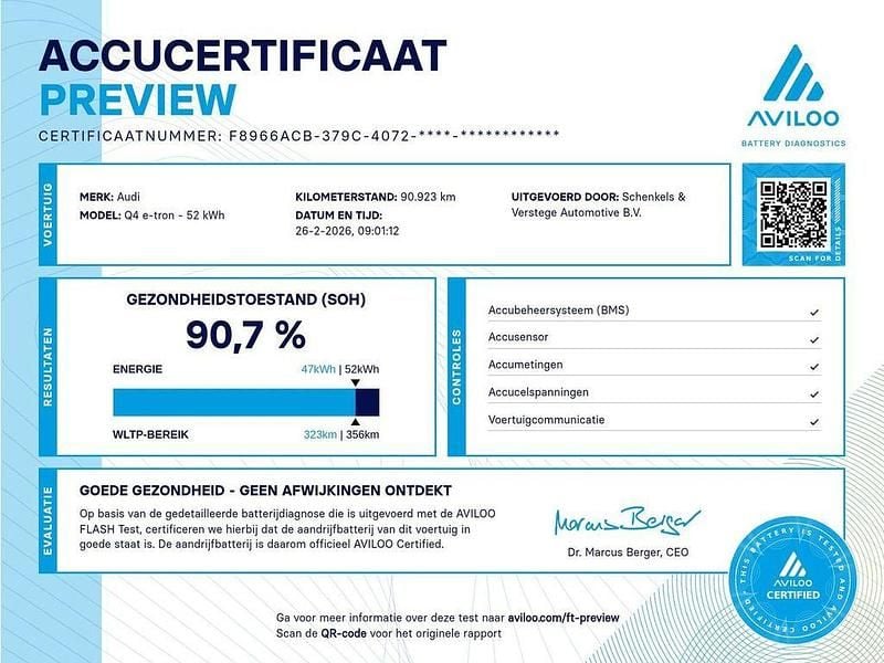 Gebraucht Audi Q4 e-tron Performance 125 kW (170 PS) 2021 Blau SUV