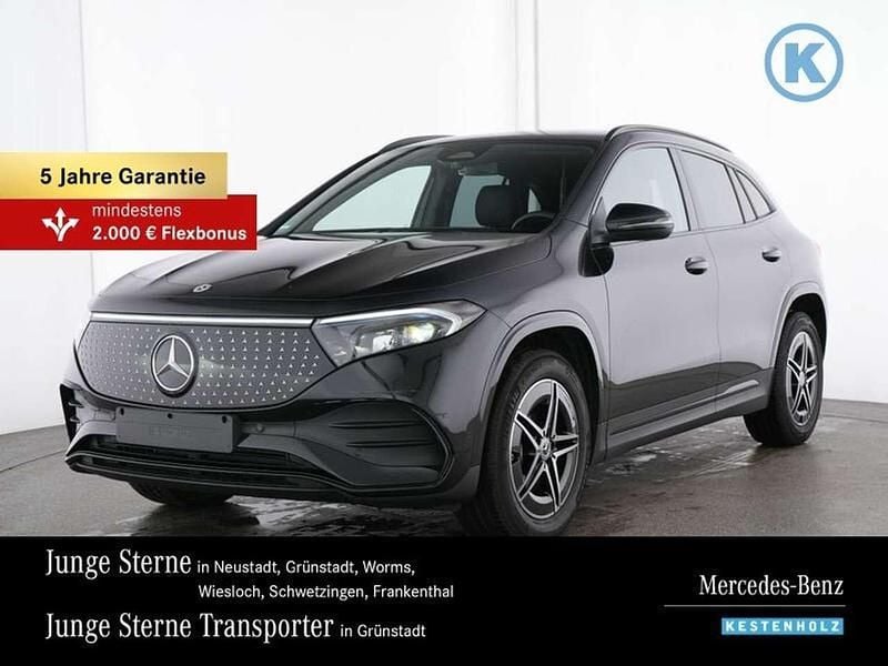 Lack kosmosschwarz Gebraucht 2024 Mercedes EQA250+ AMG SUV | 38.880 € (Fairer Preis) - Bild 1/4