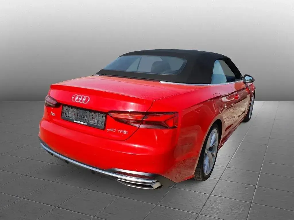 Gebraucht Audi A5 Cabriolet Advanced 204 PS (150 kW) 2022 Tangorot metallic Cabrio