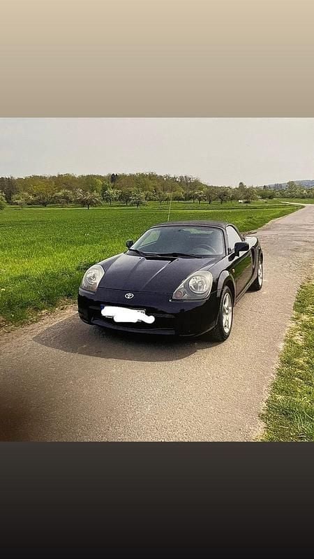 Schwarz Gebraucht 2003 Toyota MR2 Cabrio | 4.400 € (Superpreis) - Bild 1/4