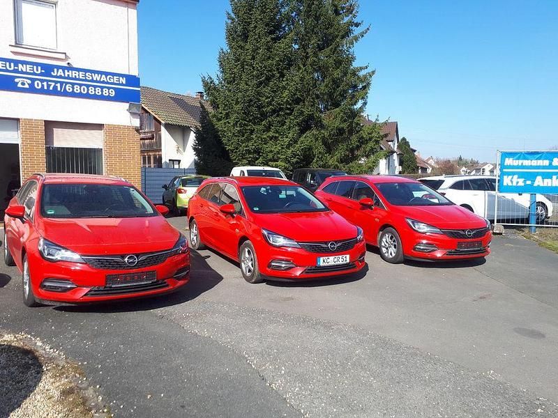 Używany Opel Astra Elegance 131 KM (96 kW) 2020 Czerwony Kombi