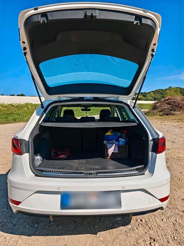 Gebraucht Seat Leon Style 131 PS (96 kW) 2019 Weiß Kombi