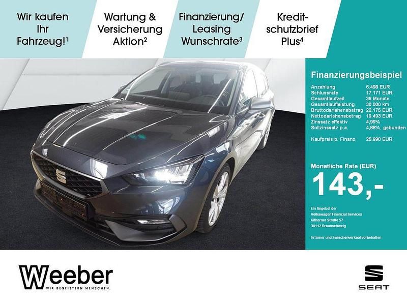 Schwarz Gebraucht 2025 Seat Leon FR Limousine | 25.990 € (Fairer Preis) - Bild 1/4