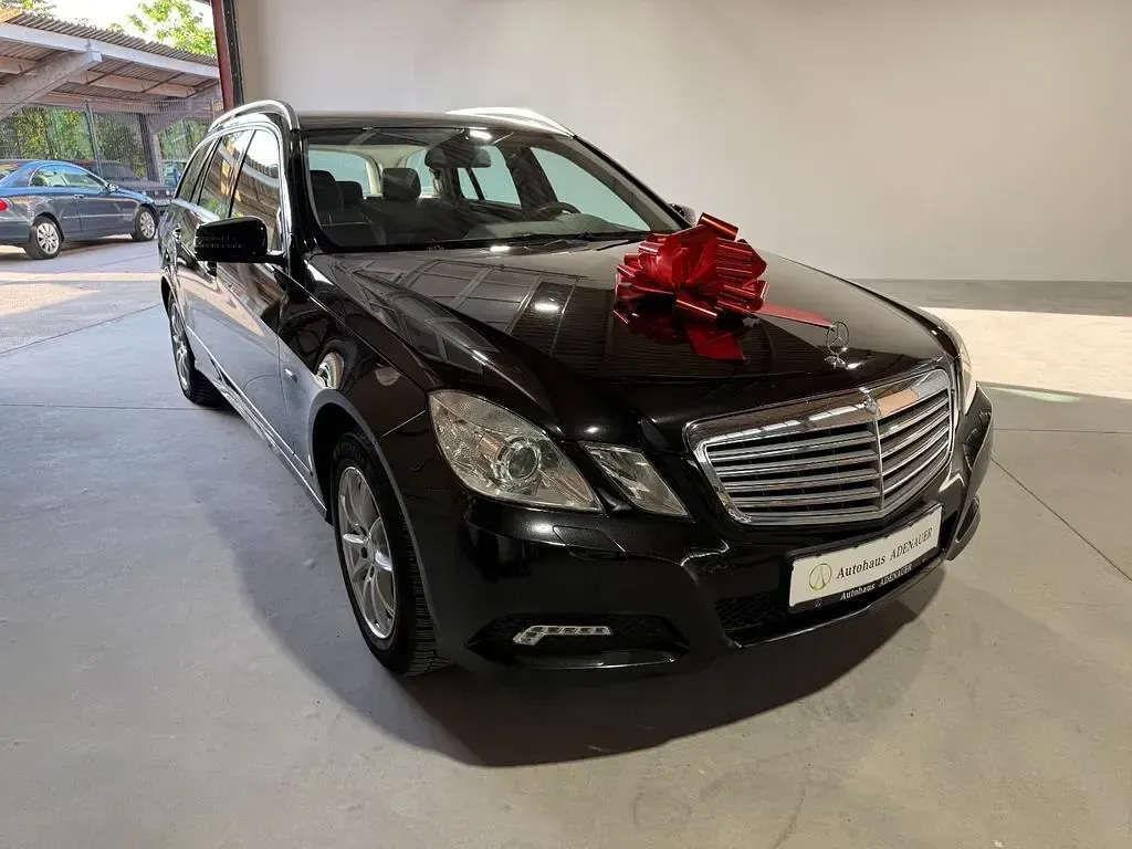 Brugt Mercedes E250 204 HK (150 kW) 2012 Sort Stationcar