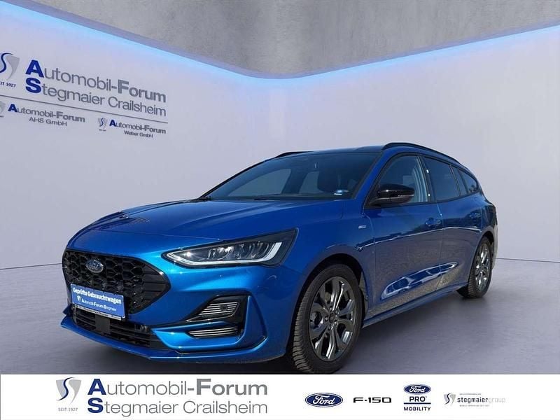 Dynamicblau metallic Gebraucht 2025 Ford Focus ST-Line X Kombi | 28.930 € (Fairer Preis) - Bild 1/4