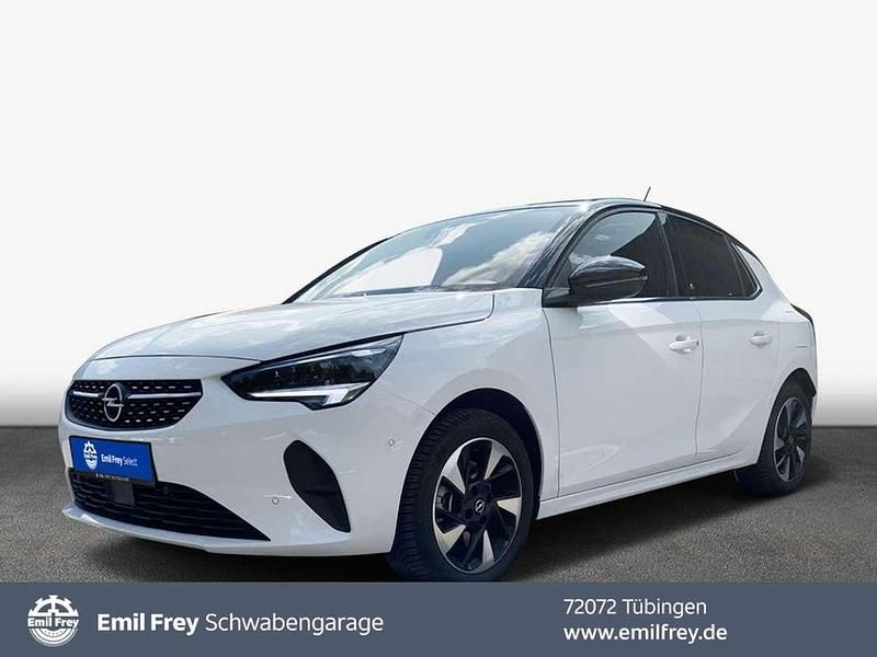 Lack weiss banquise Gebraucht 2023 Opel Corsa-e Elegance Kleinwagen | 22.490 € (Teuer) - Bild 1/4