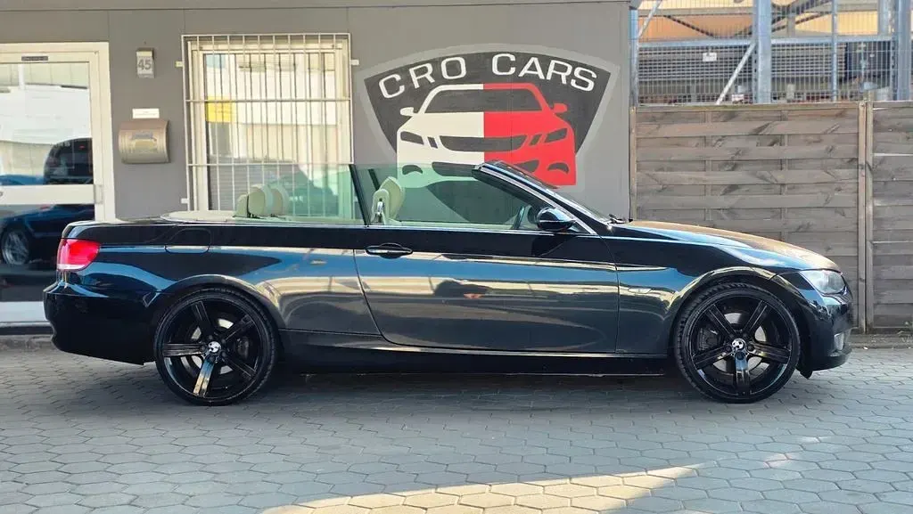 Gebraucht BMW 325 Sport Line 218 PS (160 kW) 2008 Schwarz Cabrio